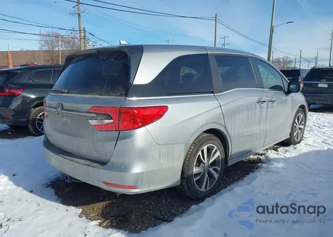 2021 Honda Odyssey Touring из США, поврежденный, VIN 5FNRL6H81MB035309